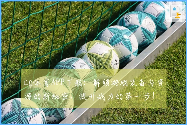 ng体育APP下载：解锁游戏装备与资源的新秘密，提升战力的第一步！